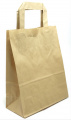 Papírová taška s plochým uchem - BALENÍ 50ks /300 ks