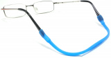 šňůrka - ukázka nasazení na brýlích